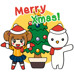 Merry Christmas with Mary & Snow