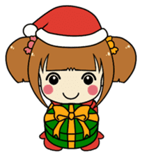Merry Christmas with Mary & Snow sticker #2226266