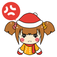 Merry Christmas with Mary & Snow sticker #2226282