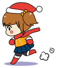Merry Christmas with Mary & Snow sticker #2226286