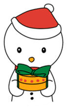 Merry Christmas with Mary & Snow sticker #2226294