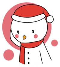 Merry Christmas with Mary & Snow sticker #2226295