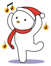 Merry Christmas with Mary & Snow sticker #2226298