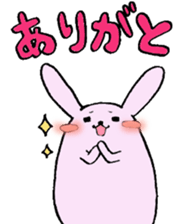 Daily life of newlyweds rabbits sticker #2226354