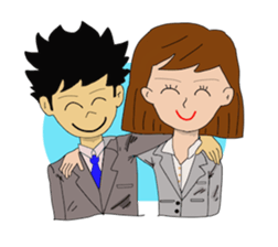 Mr.mame & Ms.mame sticker #2226542