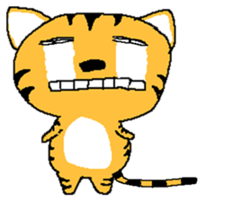 Life of two laughable cats 3 sticker #2226693