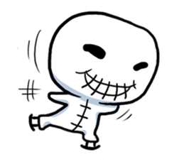 Vodou doll Autumn & Winter version sticker #2226788