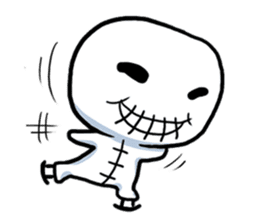 Vodou doll Autumn & Winter version sticker #2226788