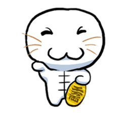 Vodou doll Autumn & Winter version sticker #2226789