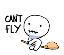 Vodou doll Autumn & Winter version sticker #2226792