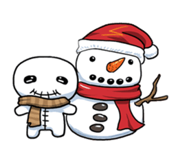 Vodou doll Autumn & Winter version sticker #2226796