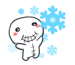 Vodou doll Autumn & Winter version sticker #2226798