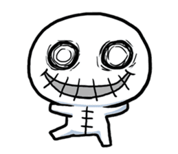 Vodou doll Autumn & Winter version sticker #2226809