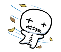 Vodou doll Autumn & Winter version sticker #2226810