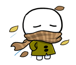 Vodou doll Autumn & Winter version sticker #2226811