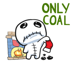 Vodou doll Autumn & Winter version sticker #2226814