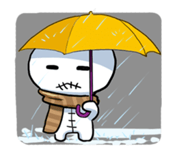 Vodou doll Autumn & Winter version sticker #2226819