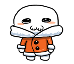 Vodou doll Autumn & Winter version sticker #2226820