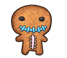 Vodou doll Autumn & Winter version sticker #2226821