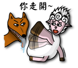 Billy & Sherry (Chinese) sticker #2226840