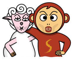 Billy & Sherry (Chinese) sticker #2226853