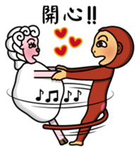 Billy & Sherry (Chinese) sticker #2226856