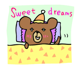 Always sleepy bear sticker #2227727