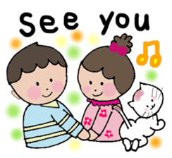 I and my sister and Nina Vol.2(English) sticker #2228461