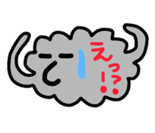 pretty  cloud sticker #2228568