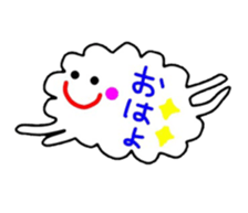 pretty  cloud sticker #2228574