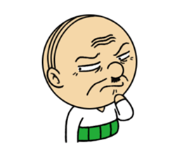 Japanese old man sticker #2228670