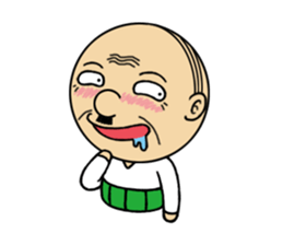 Japanese old man sticker #2228673