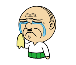 Japanese old man sticker #2228682