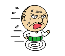 Japanese old man sticker #2228703