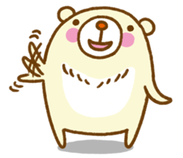 Talk with bear sticker #2229424