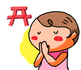 Go for it, it is a pregnant woman sticker #2229510