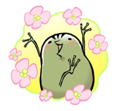 aboshi frog sticker #2229601