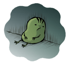 aboshi frog sticker #2229605