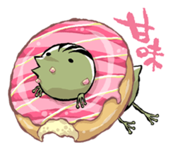 aboshi frog sticker #2229620
