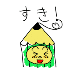 Enpitsu-Kun from Tokyo sticker #2230237