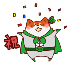 Japanese dog heroes! sticker #2230292