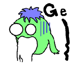 CLAY? MONSTER?    His name is "CLEBOO" sticker #2230718