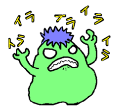 CLAY? MONSTER?    His name is "CLEBOO" sticker #2230721