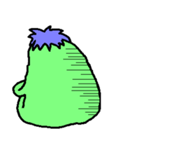 CLAY? MONSTER?    His name is "CLEBOO" sticker #2230725