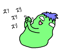 CLAY? MONSTER?    His name is "CLEBOO" sticker #2230728