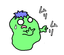 CLAY? MONSTER?    His name is "CLEBOO" sticker #2230730