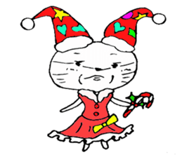 Laura-2-umetaro  Christmas and New Year sticker #2230752