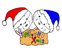 Laura-2-umetaro Christmas and New Year sticker #2230755