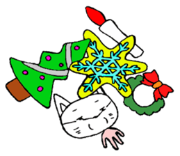 Laura-2-umetaro  Christmas and New Year sticker #2230756