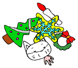 Laura-2-umetaro Christmas and New Year sticker #2230756